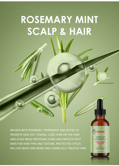 Exclusive For Cross-border Rosemary Hair Care Essential Oil Unique Herbal Blend Foreign Trade