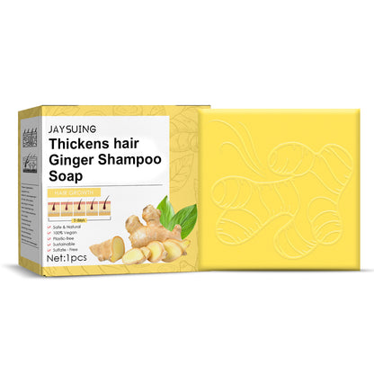Ginger Hair Soap JAYSUING, Hair Growth Ginger Soap Anti Hair Fall Soap